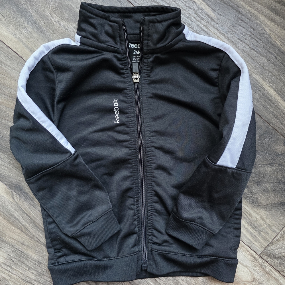 Reebok Kids Black Track Jacket